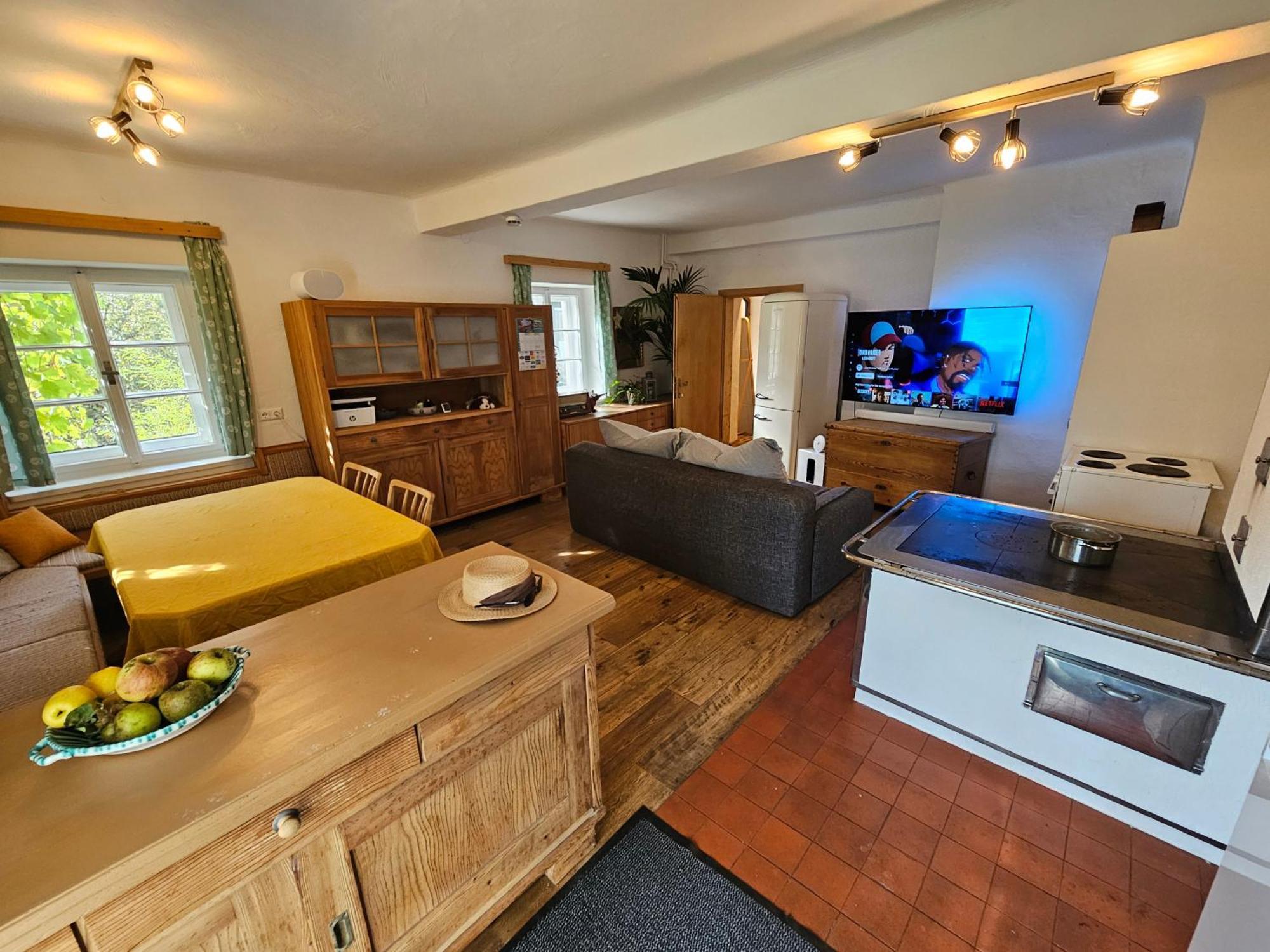 Premium Apartment Mit Privatem Whirlpool, Sauna, Garten Санкт-Мартин-ам-Гримминг Экстерьер фото